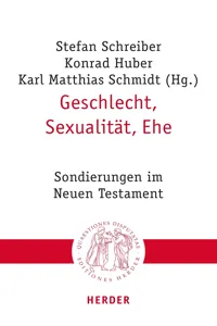 Geschlecht, Sexualität, Ehe_cover