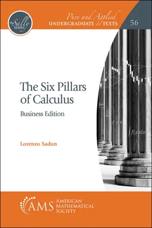 The Six Pillars of Calculus: Business Edition