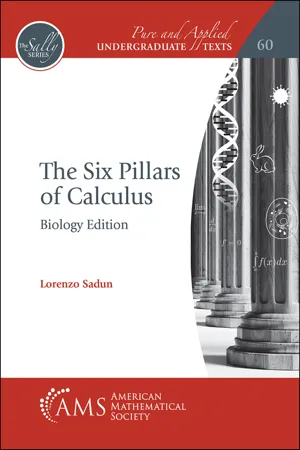The Six Pillars of Calculus: Biology Edition