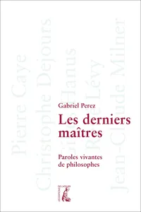 Les Derniers maîtres_cover