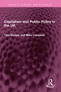 Capitalism and Public Policy in the UK_cover