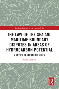The Law of the Sea and Maritime Boundary Disputes in Areas of Hydrocarbon Potential_cover