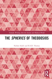 The Spherics of Theodosios_cover