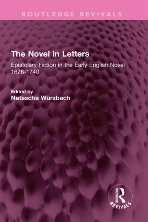 The Novel in Letters