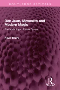 Don Juan, Mescalito and Modern Magic_cover