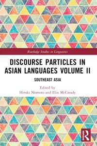 Discourse Particles in Asian Languages Volume II_cover