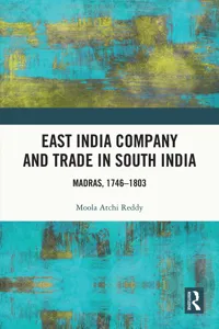 East India Company and Trade in South India_cover