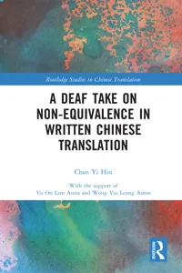 A Deaf Take on Non-Equivalence in Written Chinese Translation_cover