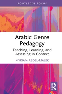 Arabic Genre Pedagogy_cover