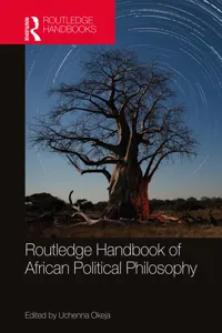 Routledge Handbook of African Political Philosophy_cover