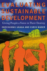 Evaluating Sustainable Development_cover