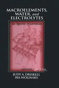 Macroelements, Water, and Electrolytes in Sports Nutrition_cover