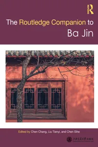 Routledge Companion to Ba Jin_cover
