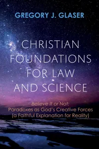 Christian Foundations for Law and Science_cover