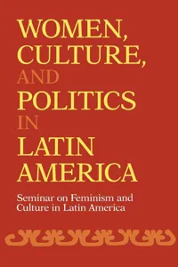 Women, Culture, and Politics in Latin America_cover