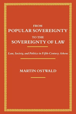 From Popular Sovereignty to the Sovereignty of Law