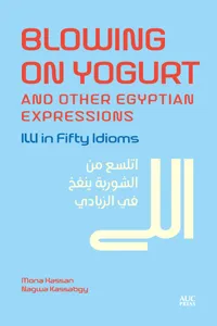 Blowing on Yogurt and Other Egyptian Arabic Expressions_cover