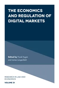 The Economics and Regulation of Digital Markets_cover