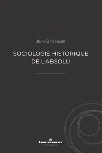 Sociologie historique de l'Absolu_cover