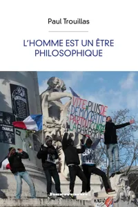 L'homme est un être philosophique_cover