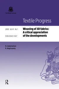 Weaving of 3D Fabrics_cover