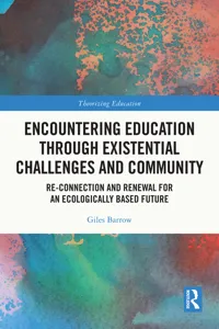 Encountering Education through Existential Challenges and Community_cover
