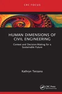 Human Dimensions of Civil Engineering_cover