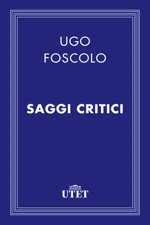 Saggi critici