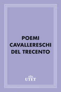 Poemi cavallereschi del Trecento_cover