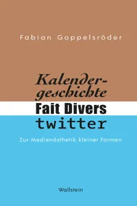 Kalendergeschichte, Fait Divers, Twitter._cover