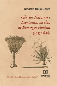 Ciências Naturais e Econômicas na obra de Domingos Vandelli_cover