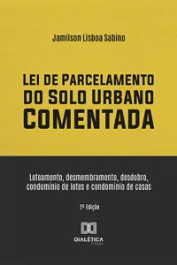 Lei de Parcelamento do Solo Urbano Comentada_cover