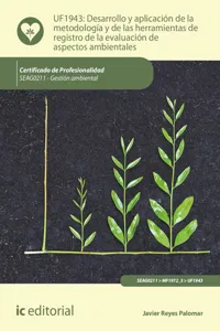 Desarrollo y aplicación de la metodología y de las herramientas de registro de la evaluación de aspectos ambientales. SEAG0211_cover