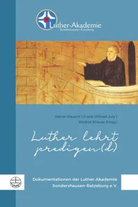 Luther lehrt predige_cover