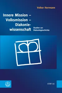 Innere Mission – Volksmission – Diakoniewissenschaft_cover