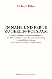 In Nähe und Ferne zu Berlin-Potsdam_cover