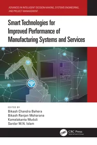 Smart Technologies for Improved Performance of Manufacturing Systems and Services_cover
