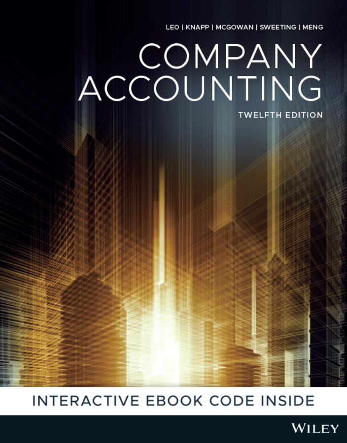 PDF] Company Accounting by Ken Leo, 12th edition | 9780730382676