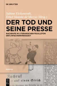 Der Tod und seine Presse_cover