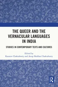 The Queer and the Vernacular Languages in India_cover