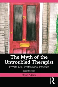 The Myth of the Untroubled Therapist_cover