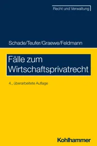 Fälle zum Wirtschaftsprivatrecht_cover