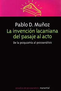 La invención lacaniana del pasaje al acto_cover