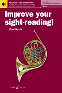 Improve your sight-reading! Horn Grades 1-5_cover