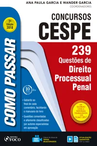Como passar em concursos CESPE: direito processual penal_cover