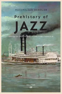 Prehistory of Jazz_cover