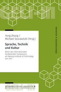 Sprache, Technik und Kultur_cover