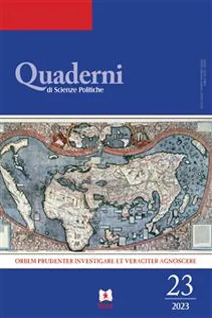 Quaderni di Scienze politiche 23 | 2023