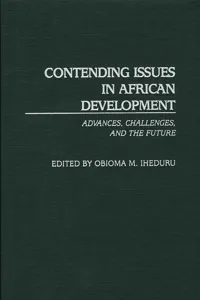 Contending Issues in African Development_cover