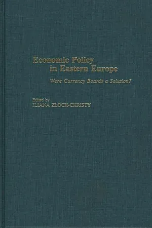 Economic Policy in Eastern Europe